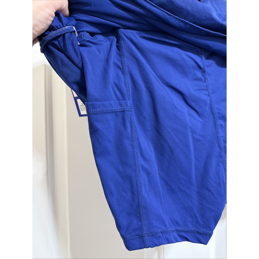 JOY LAB Blue SKIRT Golf L NWT BUILT IN SHORTS POCKETS ATHLETIC ACTIVEWEAR Tennis - Picture 6 of 8